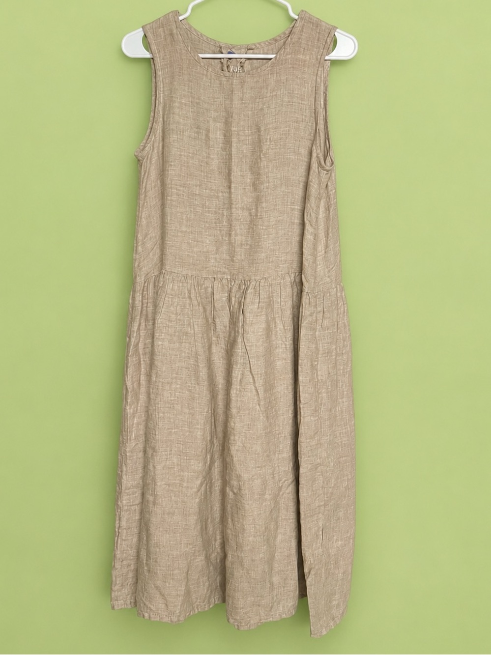 Yuvita 100% linen dress size xs
